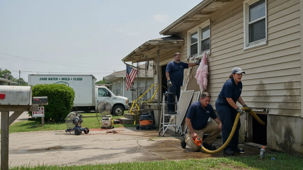 Water Damage Repair in Basehor, KS near me